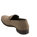 Mezlan Naville Suede Penny Loafers Khaki