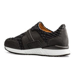Mezlan Nevis Fabric / Calfskin Sneakers Black