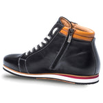 Mezlan Niro Calfskin Sneaker Black Tan