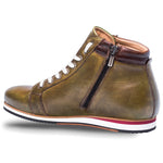 Mezlan Niro Calfskin Sneaker Olive