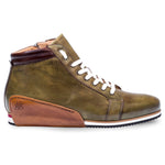 Mezlan Niro Calfskin Sneaker Olive