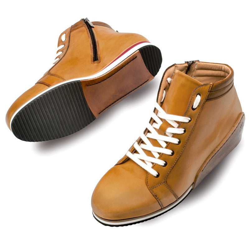 Mezlan Niro Calfskin Sneaker Tan
