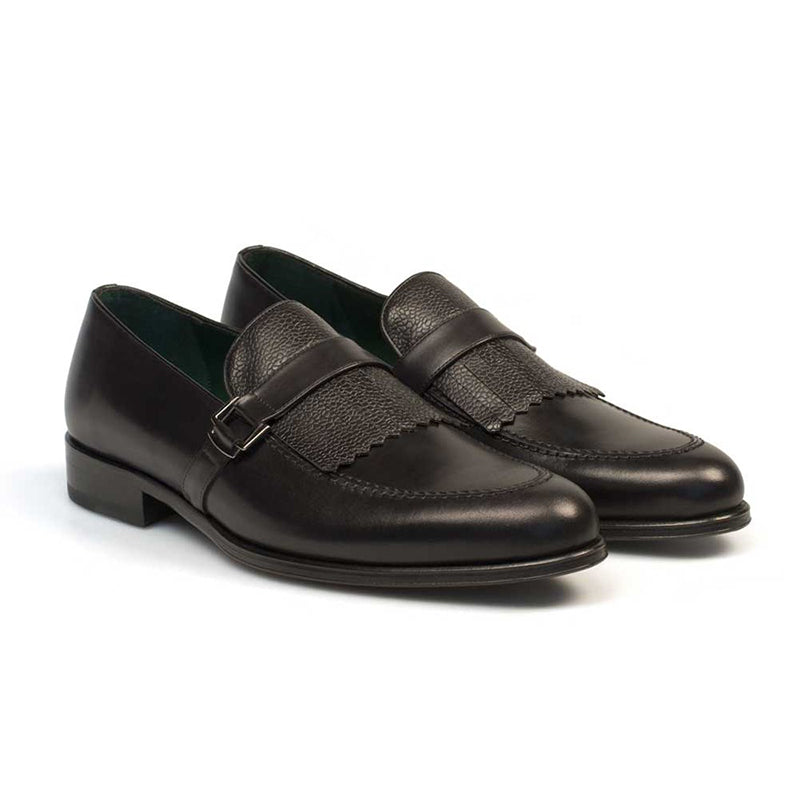 Mezlan Octavio Calfskin Shoes Black
