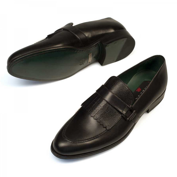 Mezlan Octavio Kiltie Shoes Black