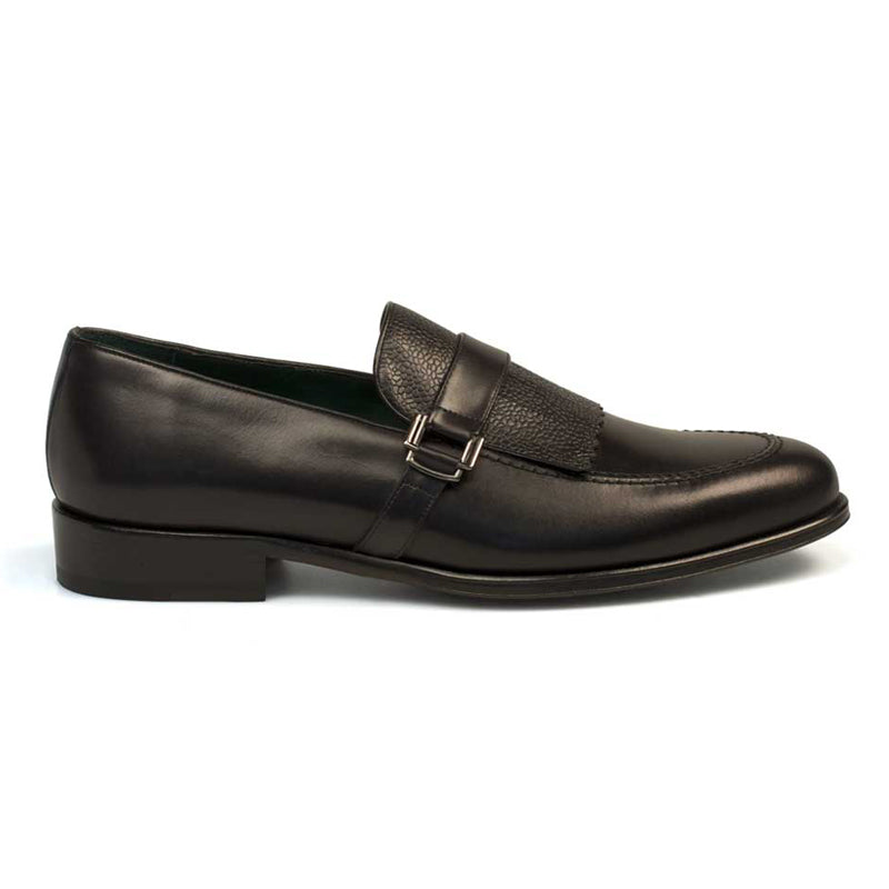 Mezlan Octavio Kiltie Shoes Black