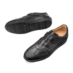 Mezlan Ojai Deerskin Sneakers Black