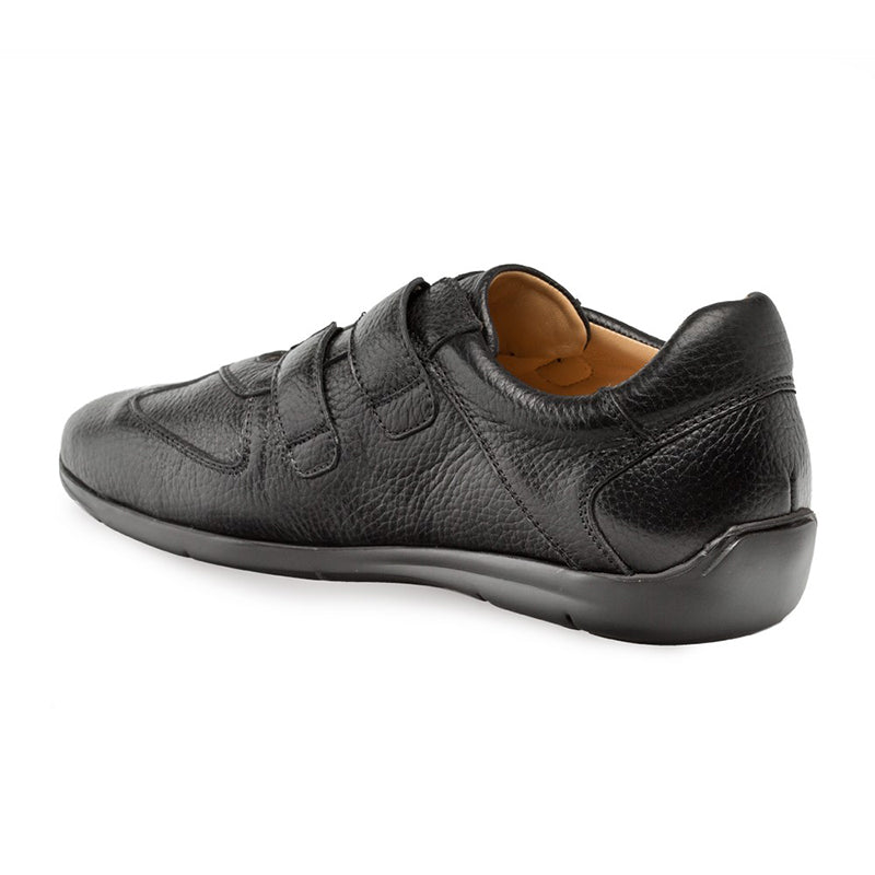 Mezlan Ojai Deerskin Sneakers Black