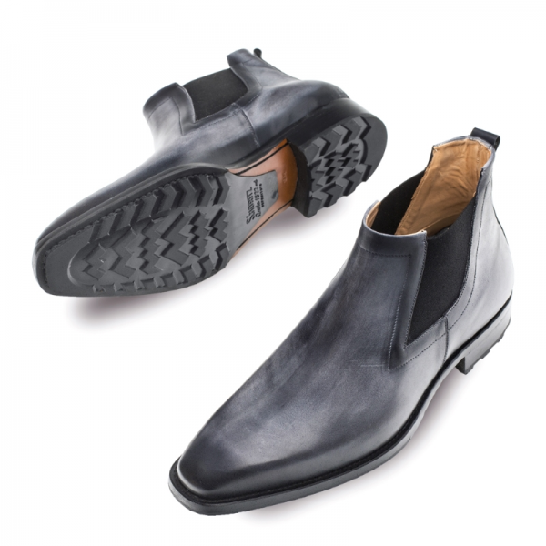 Mezlan Omar Chelsea Boot Gray