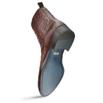 Mezlan Straight Heel Ostrich Boots Tabac (SX4798-S)