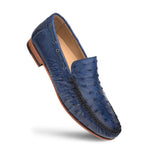 Mezlan Ostrich Dress Moccasin Jeans (RX612)