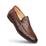 Mezlan Ostrich Rubber Sole Loafer Tabac (RX4842-S)