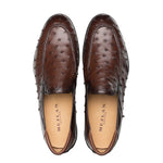 Mezlan Ostrich Rubber Sole Loafer Tabac (RX4842-S)