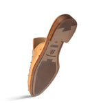 Mezlan Ostrich Slide Camel