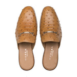 Mezlan Ostrich Slide Camel