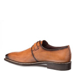 Mezlan Paden Calfskin Monkstrap Shoes Cognac