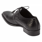 Mezlan Padilla Lizard Shoes Black