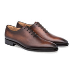 Mezlan Pamplona Whole Cut Shoes Cognac (9201)