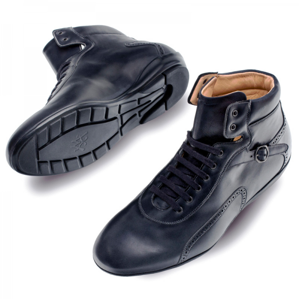 Mezlan Pasquale Calfskin Sport Boots Graphite