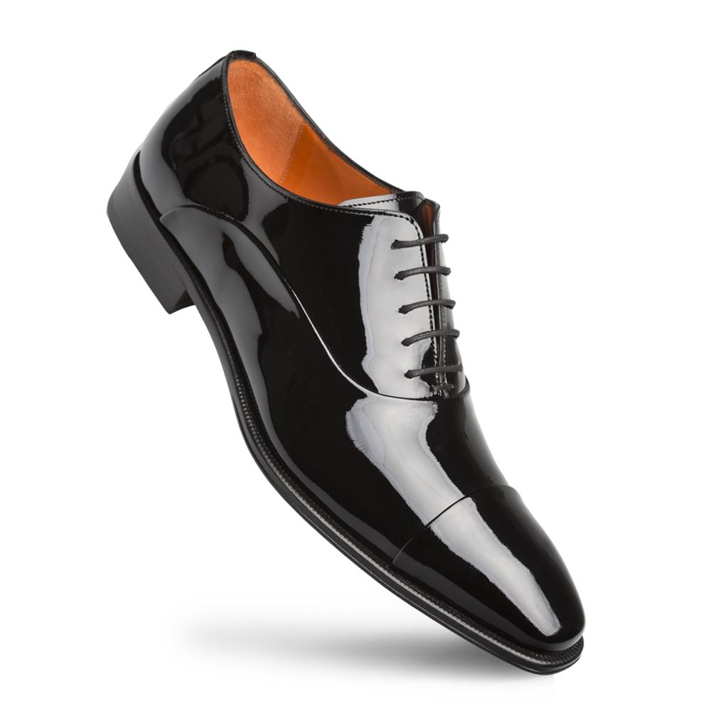Mezlan Patent Leather Formal Oxfords Black (E20264)