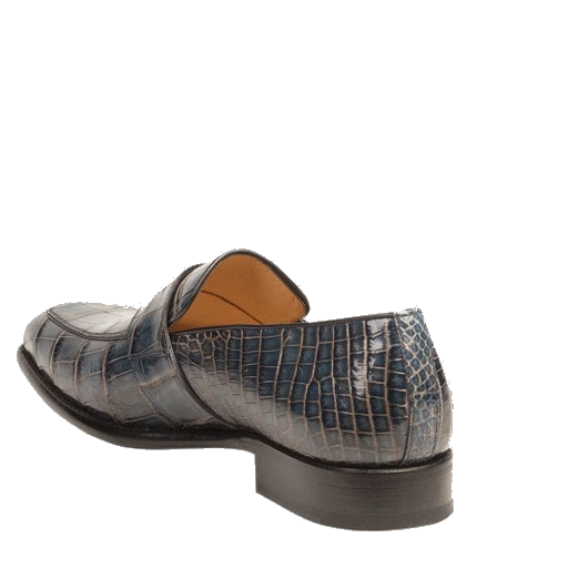 Mezlan Paterna Alligator Loafers Jeans / Camel