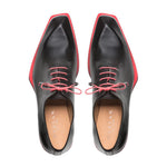 Mezlan Patina Asymmetric Oxfords S108 Black (S108)