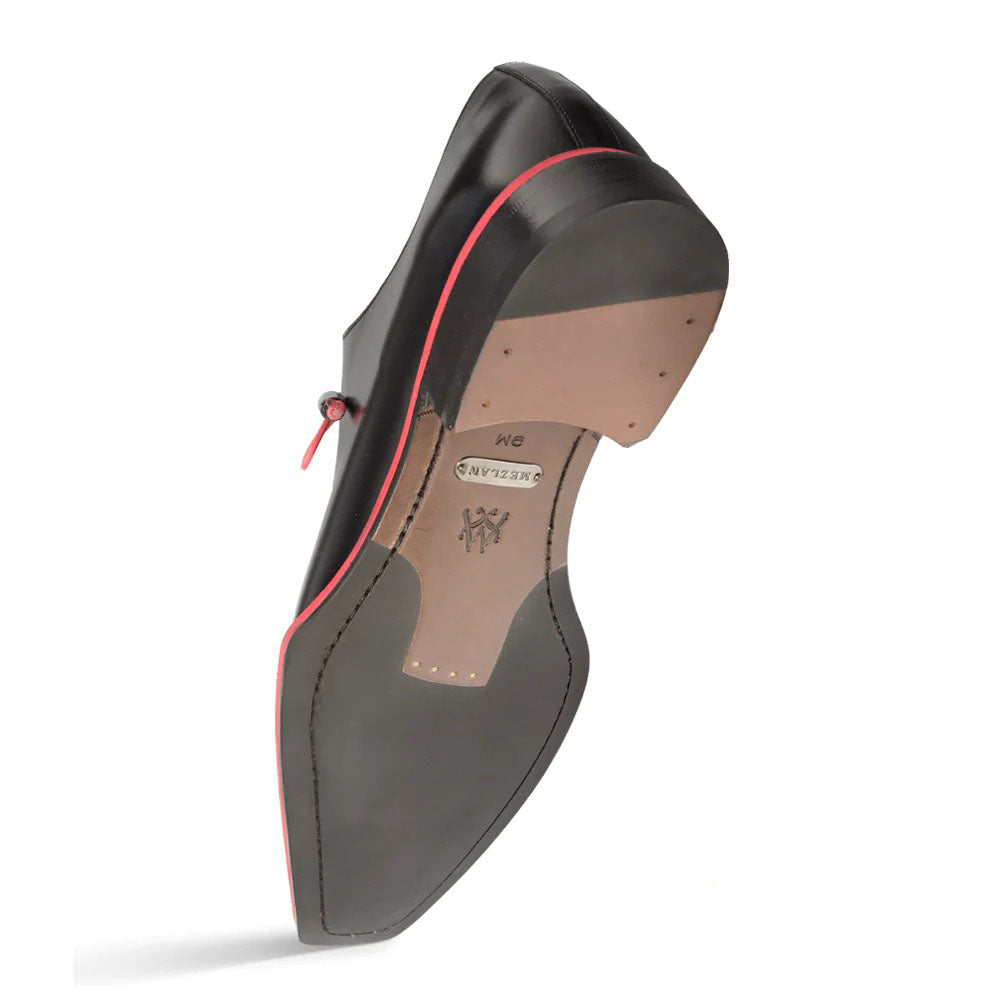 Mezlan Patina Asymmetric Oxfords S108 Black (S108)