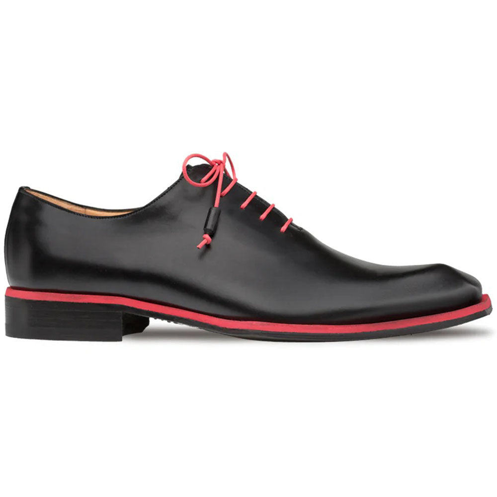 Mezlan Patina Asymmetric Oxfords S108 Black