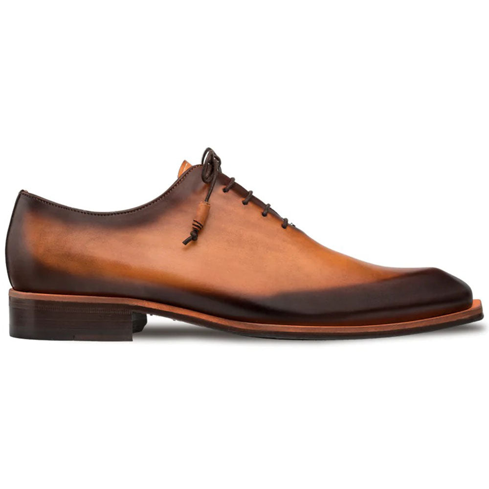 Mezlan Patina Asymmetric Oxfords S108 Cognac
