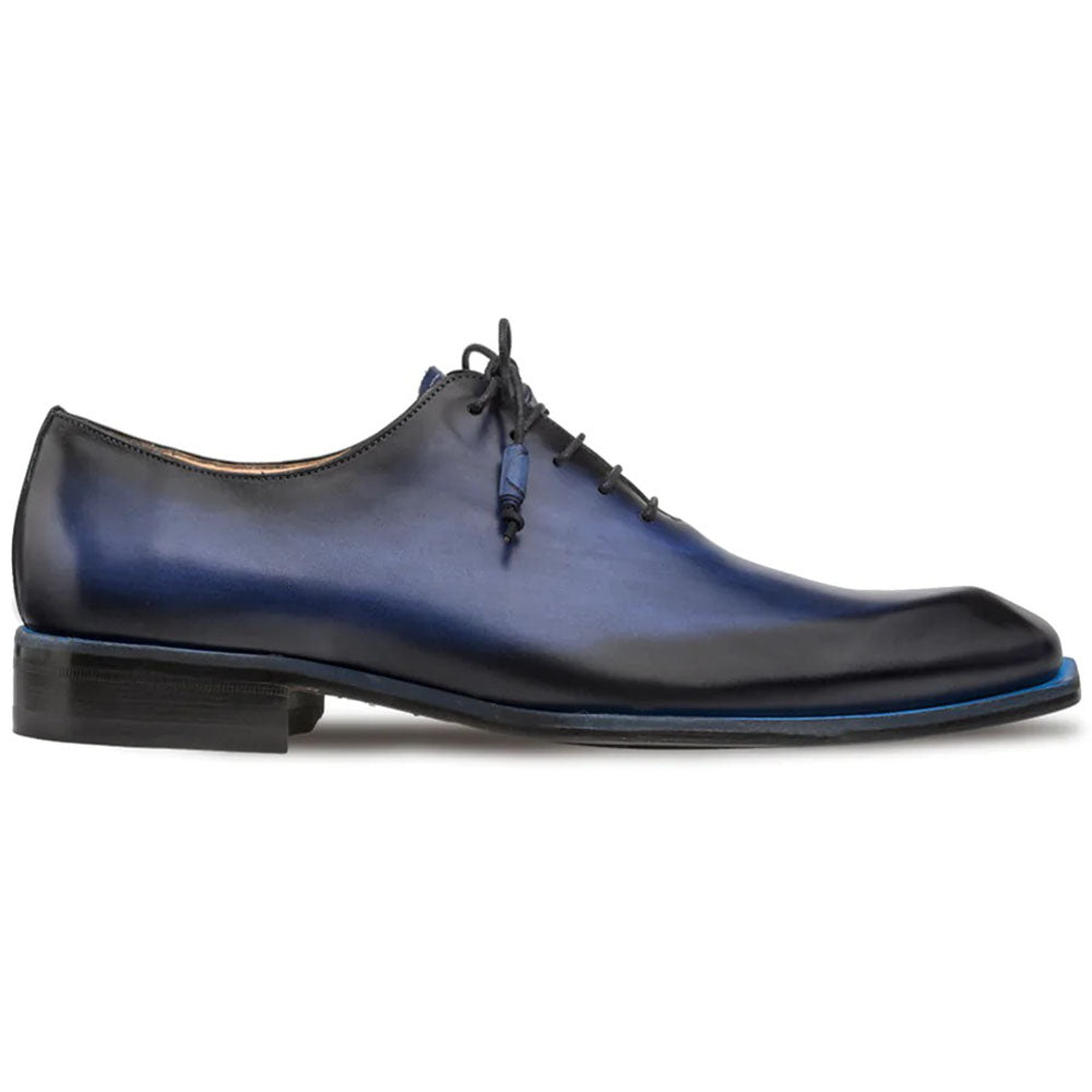 Mezlan Patina Asymmetric Oxfords S108 Navy