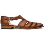 Mezlan Patina Dress Sandals Cognac