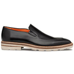 Mezlan Patina Rubber-lite Loafers Black