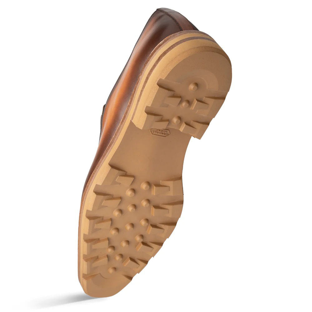 Mezlan Patina Rubber-lite Loafers Tan (R20663)