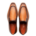 Mezlan Patina Rubber-lite Loafers Tan (R20663)