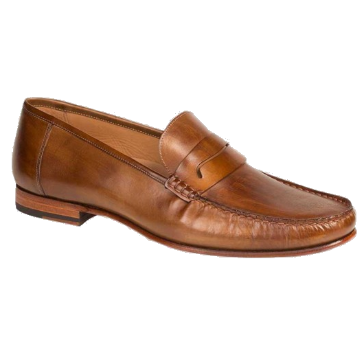 Mezlan Pauli Penny Loafers Tan