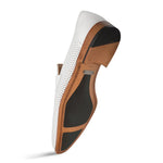 Mezlan Perforated Loafers White
