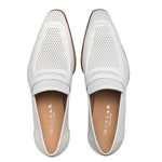 Mezlan Perforated Loafers White