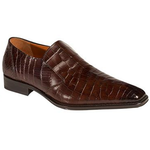 Mezlan Peruzzi Plain Toe Alligator Loafers Sport