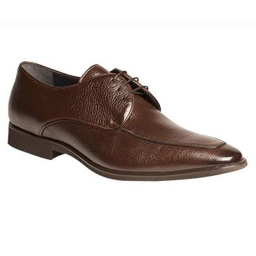 Mezlan Petrarca Deerskin Derby Shoes Brown