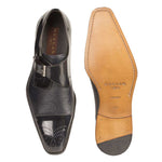 Mezlan Phoenix Calfskin / Deerskin Shoes Blue