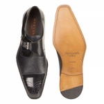 Mezlan Phoenix Calfskin / Deerskin Shoes Blue