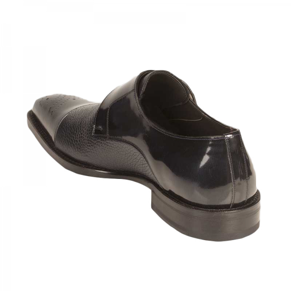 Mezlan Phoenix Calfskin Deerskin Shoes Blue