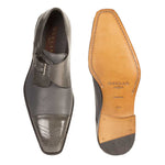 Mezlan Phoenix Calfskin / Deerskin Shoes Grey