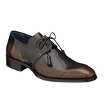 Mezlan Pico Plain Toe Derby Shoes Brown