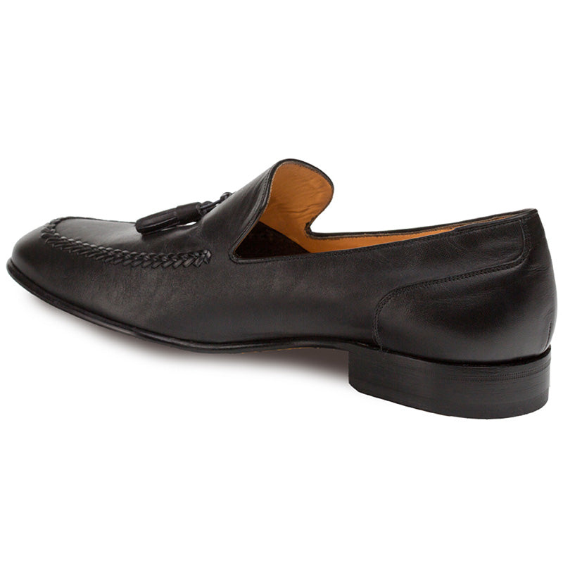 Mezlan Plinio Calfskin Shoes Black