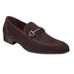 Mezlan Poli II Suede Bit Loafers Brown