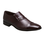 Mezlan Pollack Calfskin & Deerskin Cap Toe Loafers Burgundy