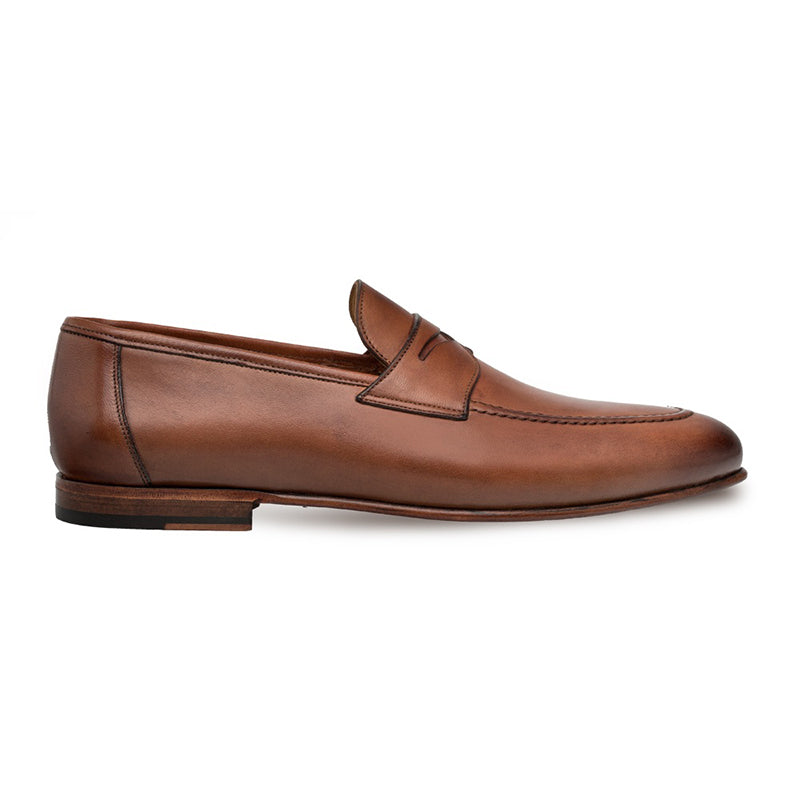 Mezlan Pompei Slip On Penny Tan