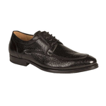 Mezlan Ponza Peccary Apron Toe Shoes Black