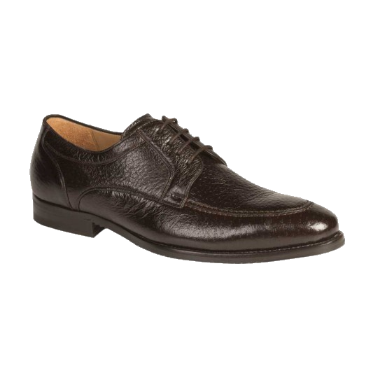 Mezlan Ponza Peccary Apron Toe Shoes Brown
