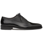 Mezlan Postdam Deerskin Calfskin Shoes Black